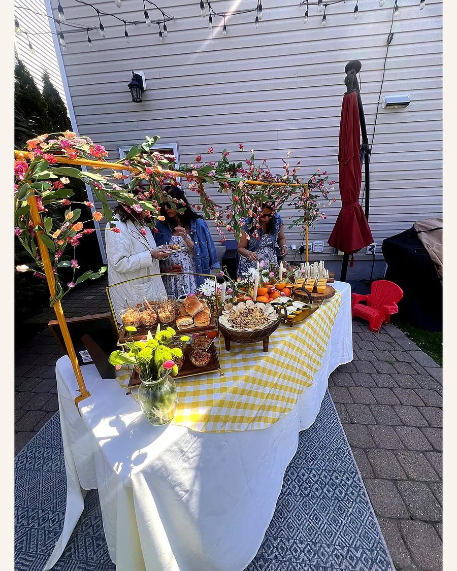 Nibble and Nook Indian-infused grazing table event New Jersey